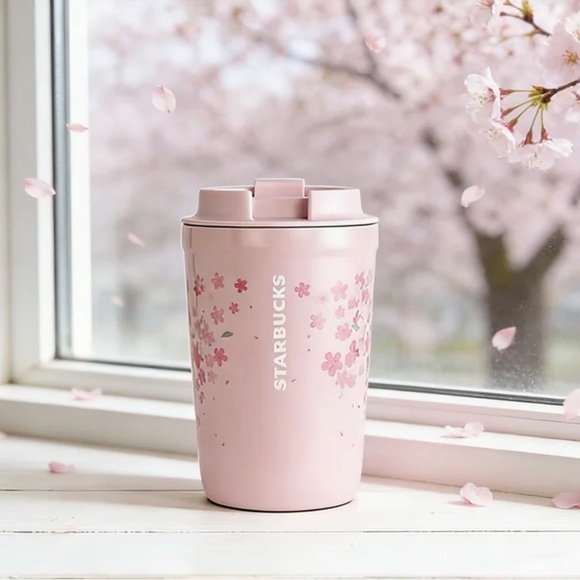 Starbucks Accessories - Starbucks Sakura Pink Travel Mug